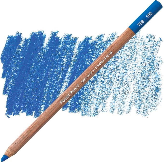 Caran D'ache Pastel Potlood - Phthalocyanine Blue (162)