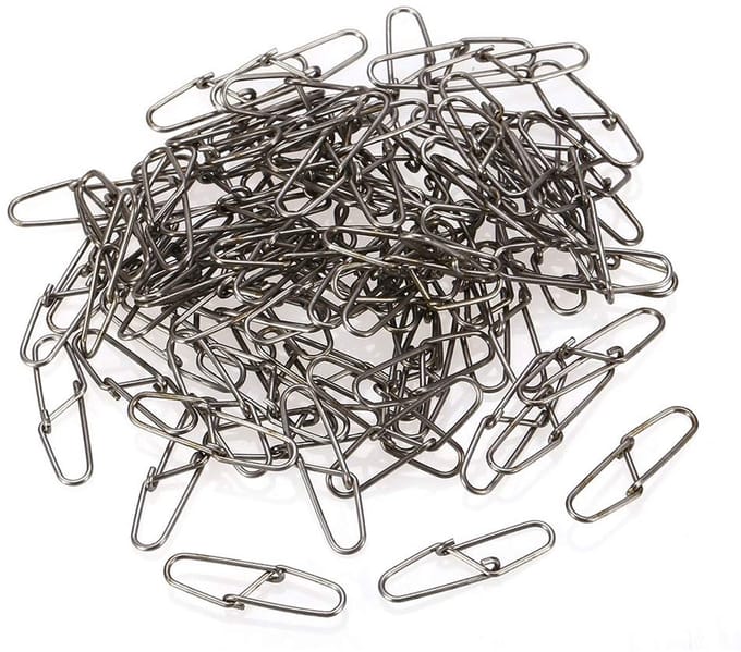 Dailygoods- Power Clips 100 stuks - Roestvrij Staal - Duurzaam