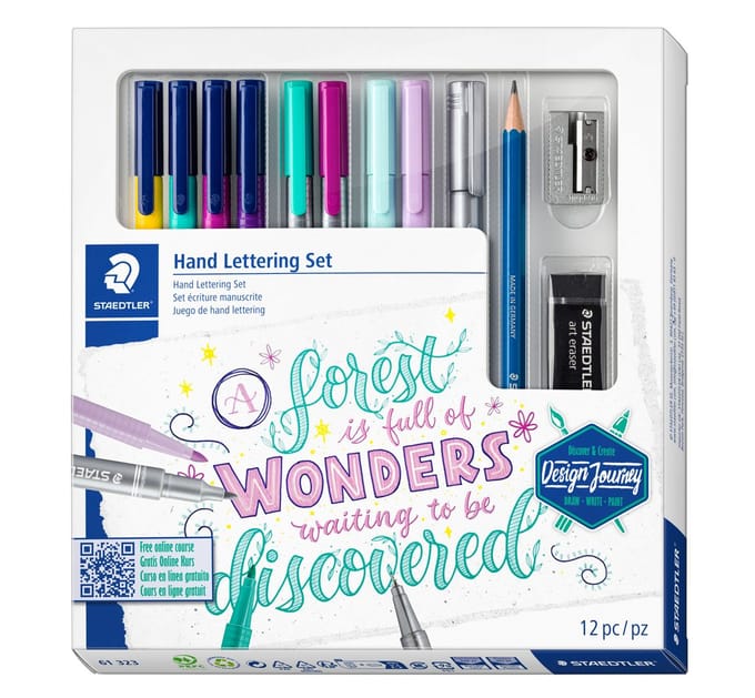 STAEDTLER - Design Journey - Mixed set Handlettering