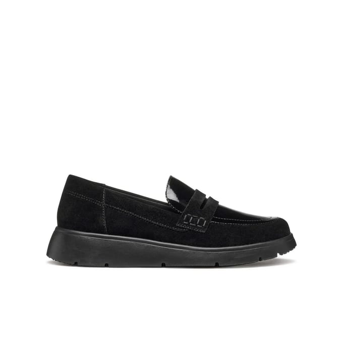 Geox Arlara D46lcb02266 Loafers Zwart EU 37 Vrouw