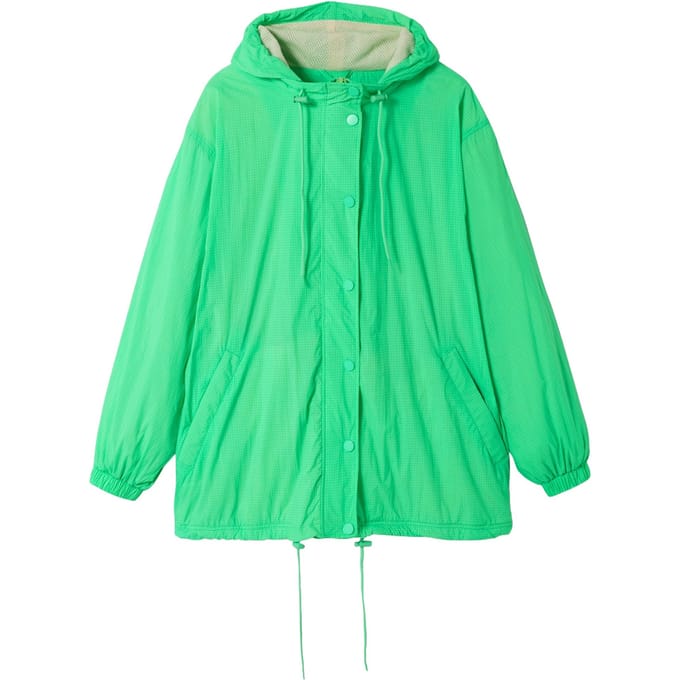 American Vintage Loose Long Zip-up Jacket Taglia: OS | Trench Outlet | Donna