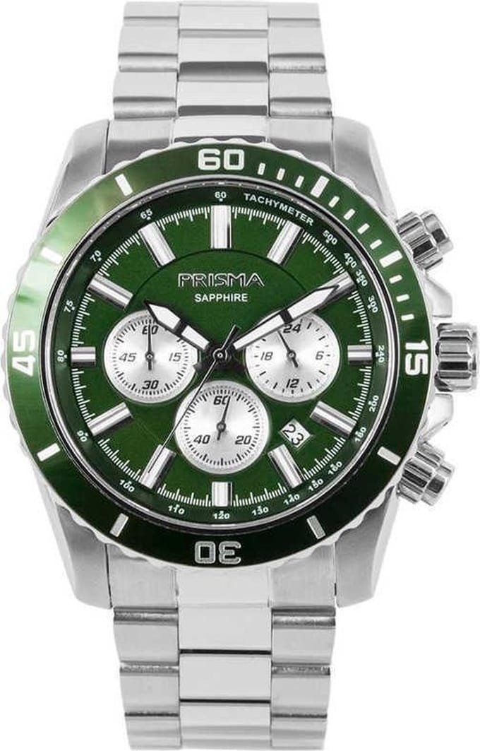 Prisma Heren Explore Navigator Green horloge P.1881