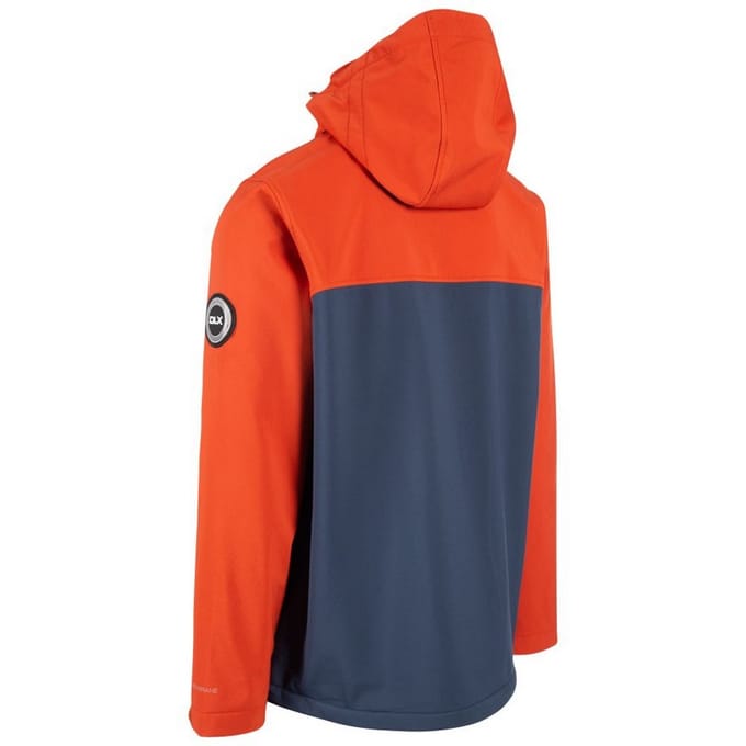 Trespass Heren Moyler DLX Soft Shell Jas (Gebrande sinaasappel)