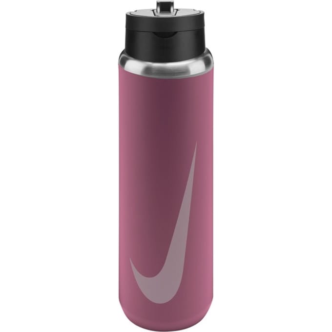 Nike SS Recharge Logo 710ml Fles (Pioenroos)