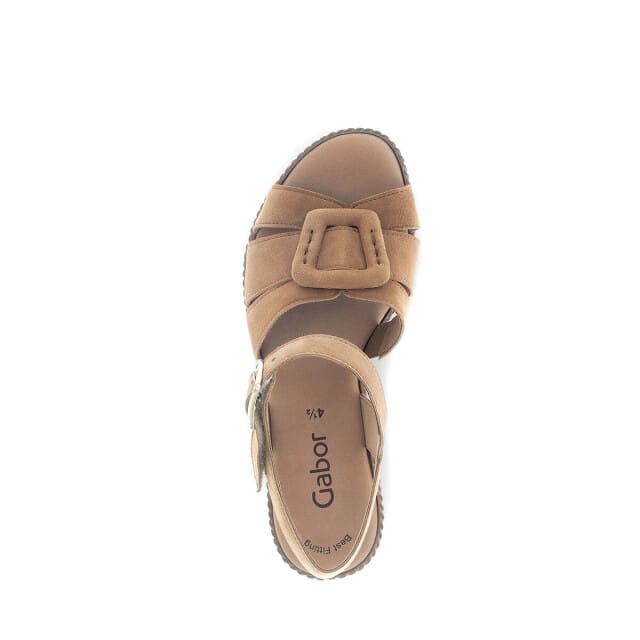 Gabor - Sandalen Hak Cognac 38.5