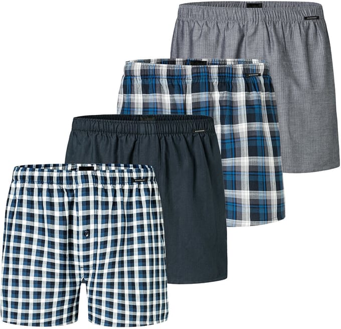 Schiesser Heren boxershort 4 pack Web
