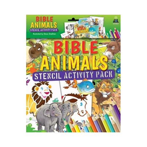 Bible Animals Stencil Activity Pack - Dowley, Tim
