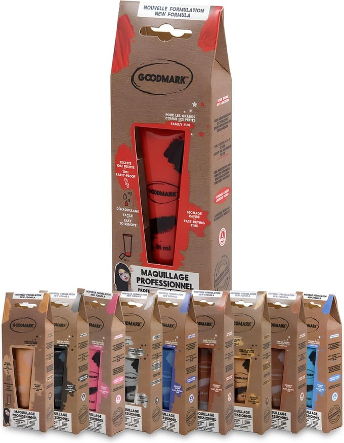 GOODMARK - Professionele make-up crème op waterbasis 28 ml - Oranje