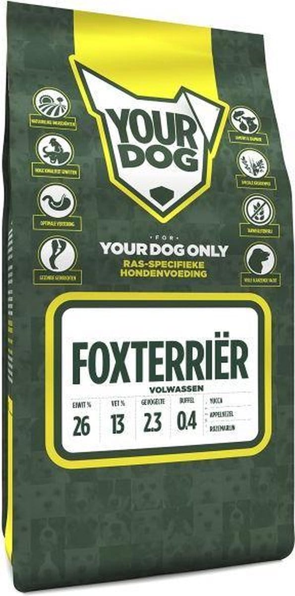 Yourdog Foxterriër Volwassen - 3 KG