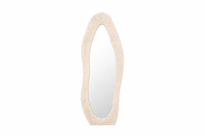 Svea - Ila spiegel 160x60 cm imitatiebont - beige