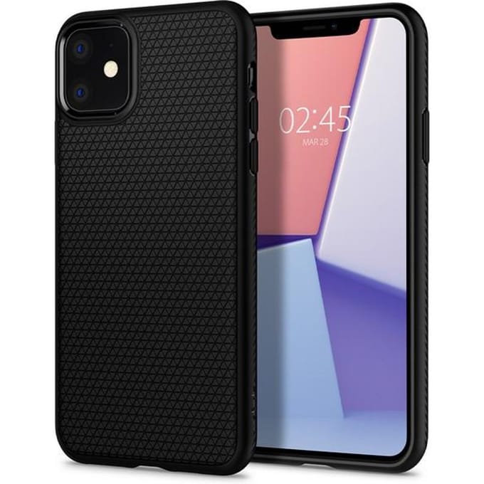 Spigen Liquid Air Apple iPhone 11 Hoesje Matte Zwart