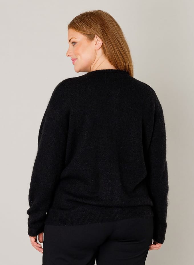 BASE LEVEL CURVY Yulia Cover ups - Black - maat X-0(44)