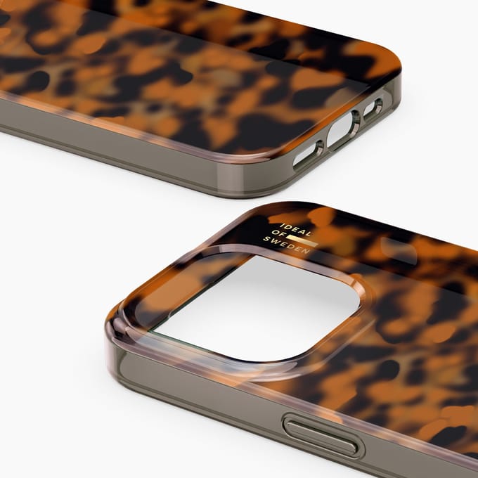 iDeal of Sweden Clear Case geschikt voor Apple iPhone 15 Pro - Tortoise