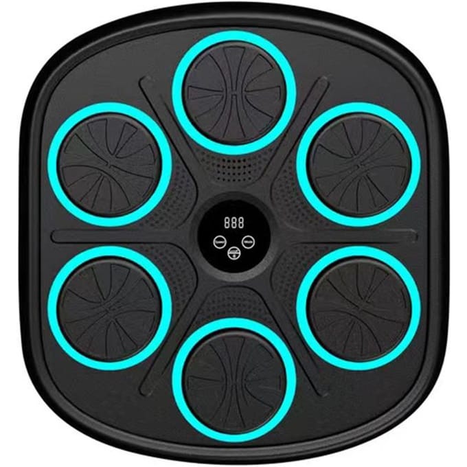 Muziek Bokszak Verstelbare Modus Digitaal Display Muur Bokstraining Pad Thuis Stressverlichting Bluetooth Elektronisch Muurdoel