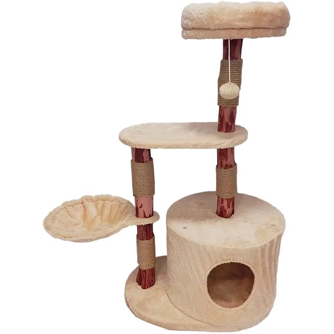 Kattenboom Duvoplus Nuno Natural Wood