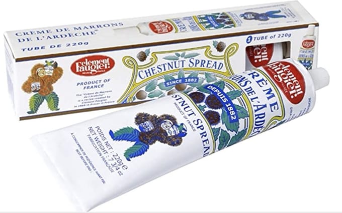 Kastanje Creme Tube Creme de Marrons Kastanjecreme