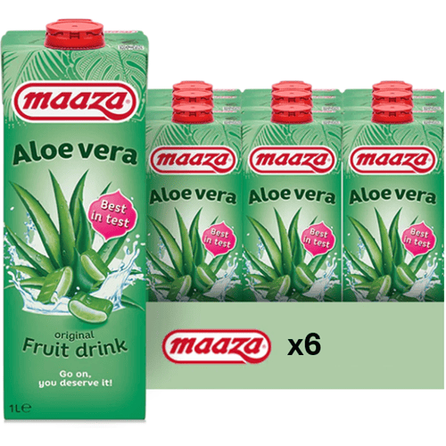 Maaza aloë vera-drank 6 x 1 l
