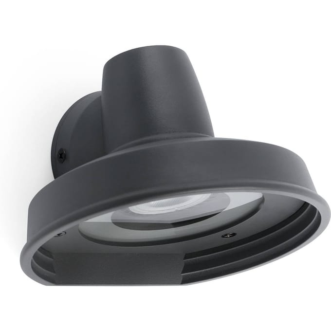 FARO BARCELONA Buitenwandlamp Bronx, donkergrijs
