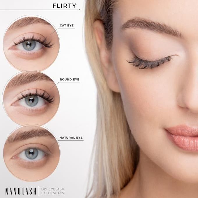 Nanolash DIY Eyelash Extensions Flirty 56 g