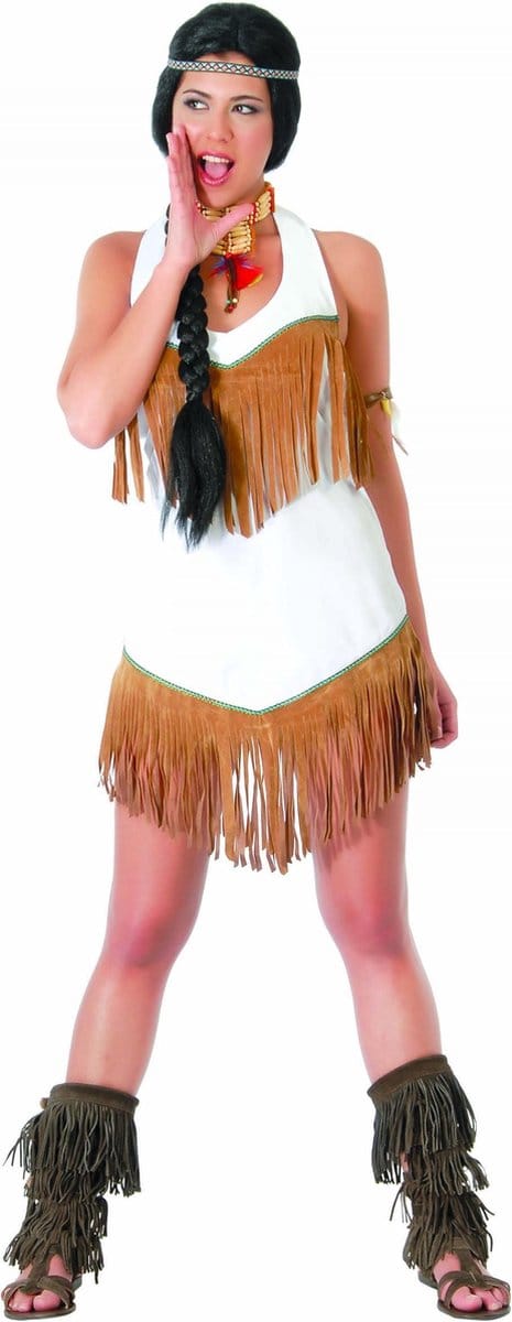 dameskostuum Indiaanse - Verkleedkleding - mt M