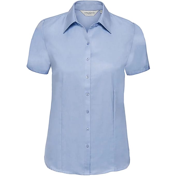 Dameshemd Russell Athletic Herringbone