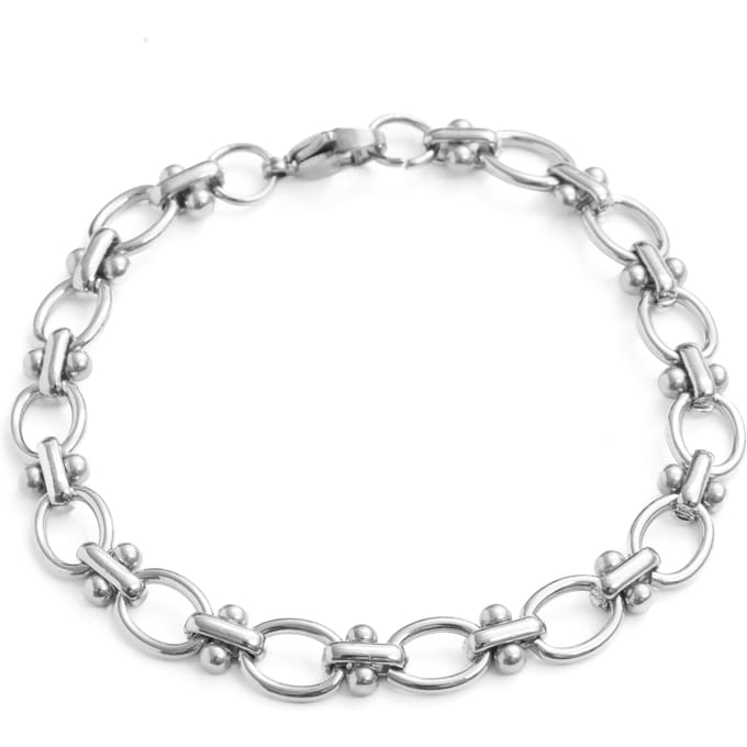 Luxenter Armband met rhodiumafwerking - Balil