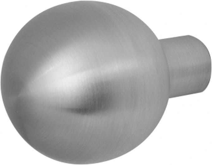 Deurknop - RVS geborsteld - RVS - GPF - GPF9954.09 S1 kogelknop