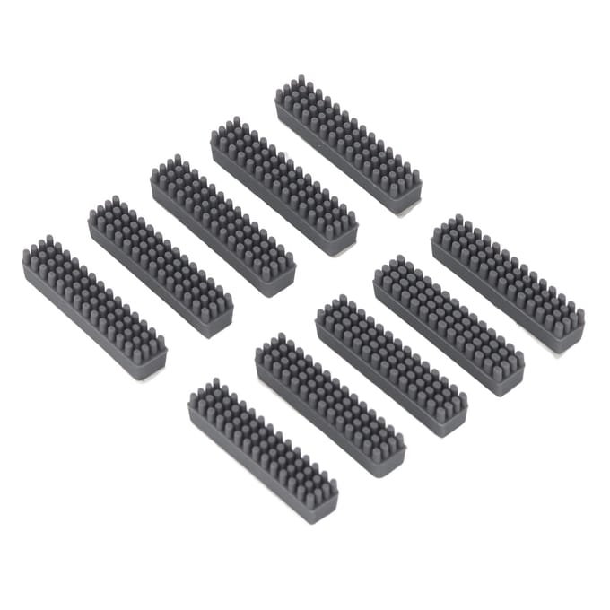 10 STKS Nozzle Siliconen Borstel 28x5.6mm 3D Printer Nozzle Siliconen Reinigingsborstel voor Bambu Lab A1 black