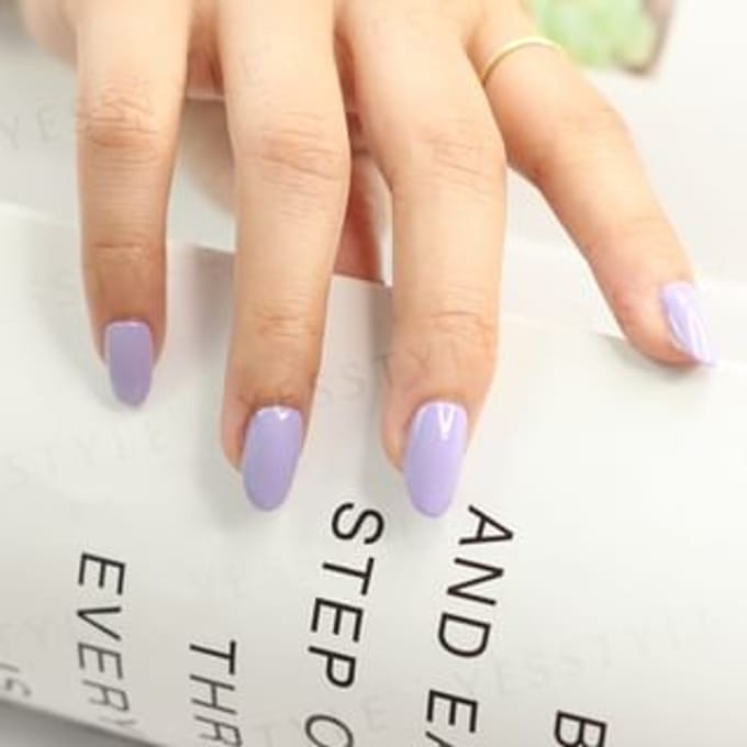 Cosplus - 0121 Nail Gel Polish Macaron Collection 106 Light Purple 8ml