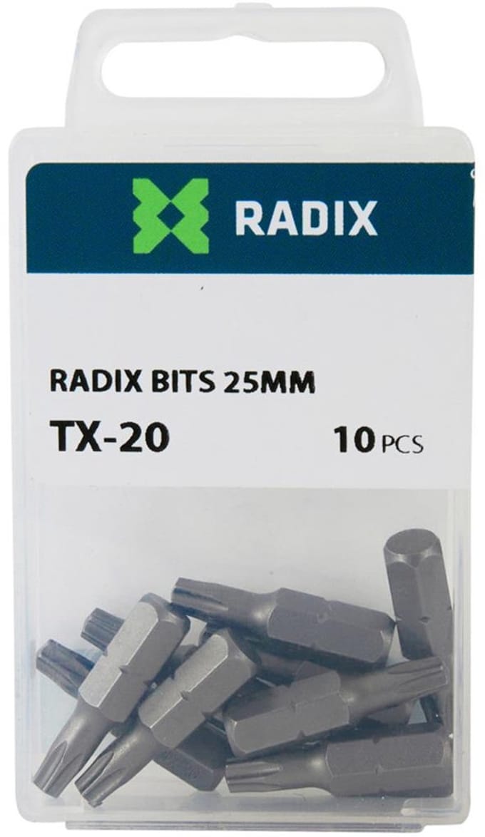 Radix - Schroefbit TX20 (10 stuks)