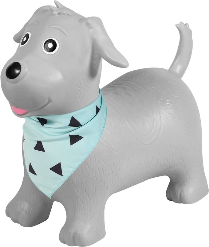 Kindsgut - Skippydier - Hond - Hoge kwaliteit skippybal dier - Inclusief luchtpomp - Speelgoed 2 jaar