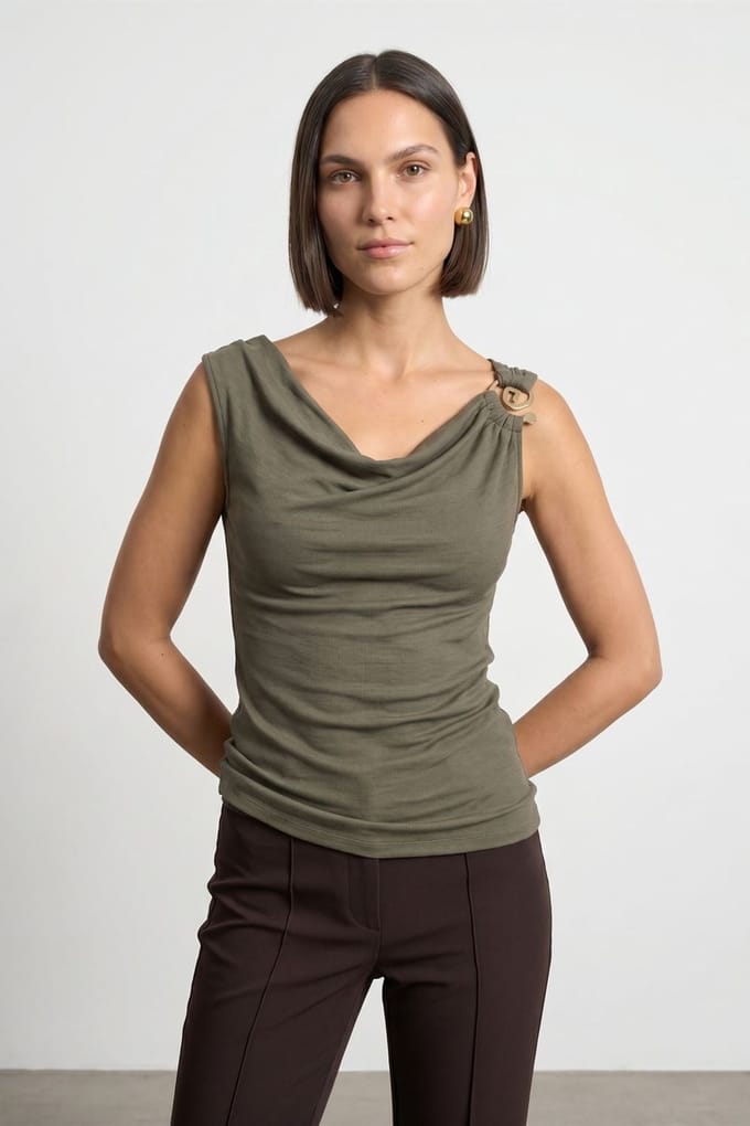 Mouwloze Coltrui Shell Top