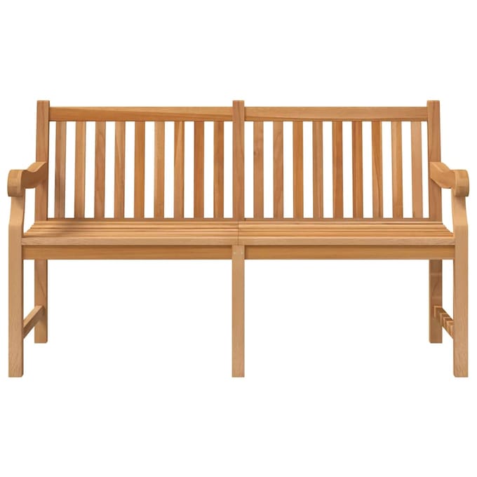 vidaXL - Tuinbank - 150 - cm - massief - teakhout
