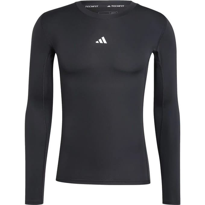 Adidas Performance Techfit Compression Training Longsleeve - Heren - Zwart