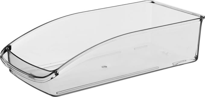 Koelkast bakjes met handgreep medium Five® - Fridge Storage - Transparant - Nestbaar | Diepvriesbestendig