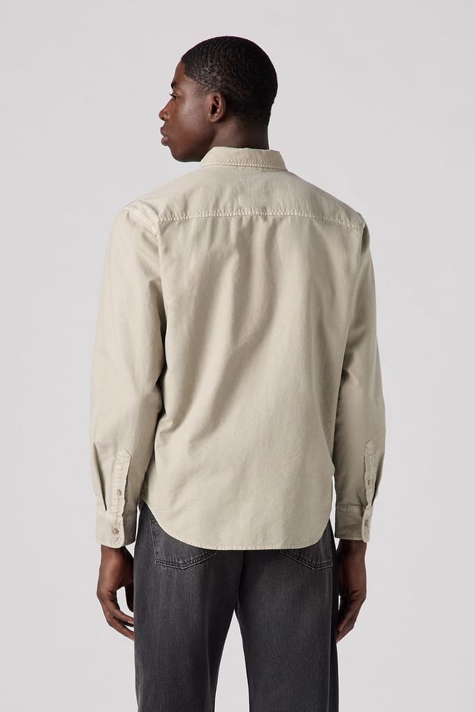 Levi's Authentic Button-down Shirt Neutral Taglia: XS | Maglie a manica lunga Outlet | Uomo