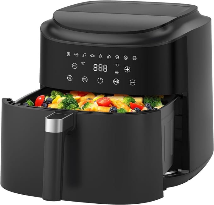 Core® Airfryer XXL - Mini-oven - Heteluchtfriteuse - 14L - 11 Programma's - Zwart - 31cm x 31cm x 32cm