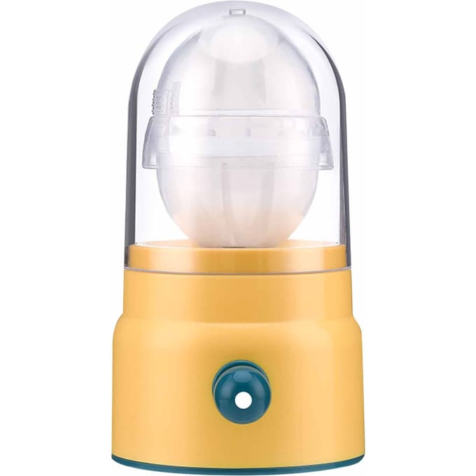 Handmatige Eiershaker Eiwit en Eigeel Mixer Scrambler Gemakkelijk te Gebruiken Valbestendig Gouden Ei Maker geel