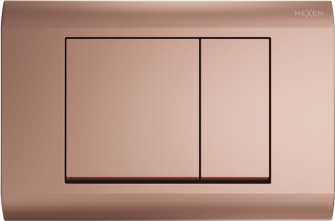 Mexen Fenix 01 spoelknop, roze goud - 600105