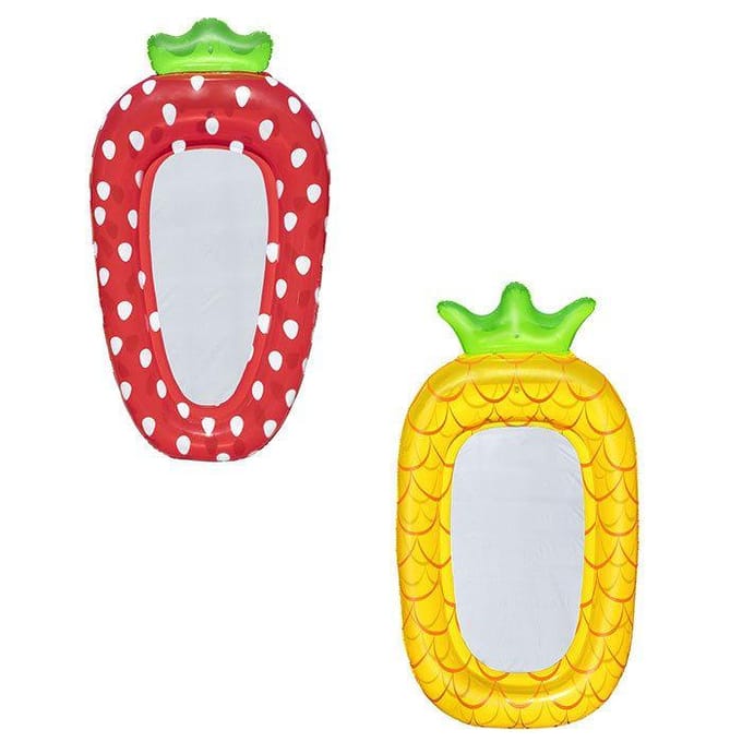 Zwembadmatras - BESTWAY - Sweet Summer - Meerkleurig - Netbodem - Voor kind 6+ schoon
