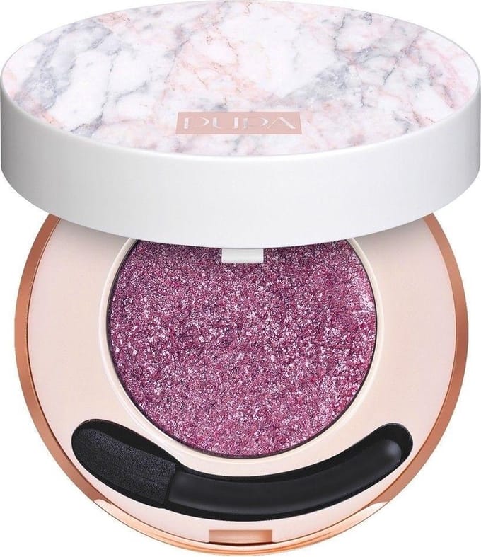 Pupa - Material Luxury - 3D Metal Eyeshadow - Vibrant Violet 002
