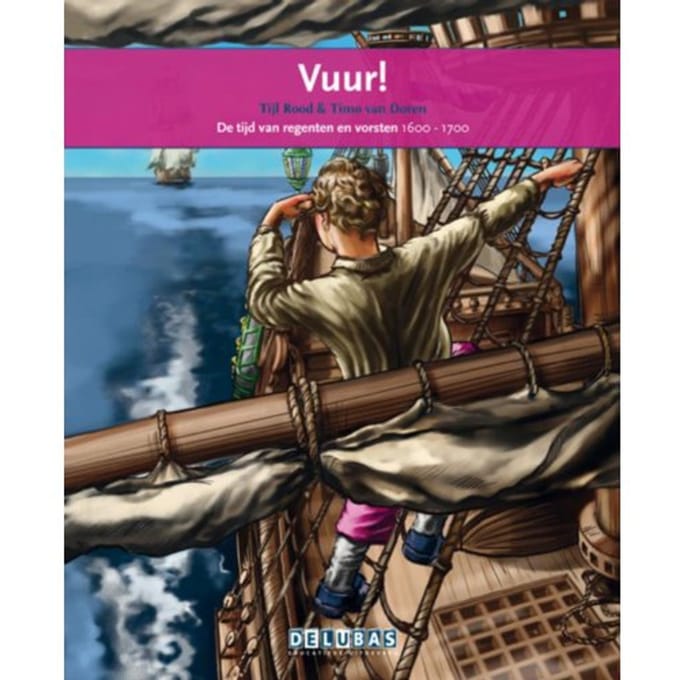 Vuur / Michiel De Ruyter - Terugblikken Leesboeken - Tijl Rood