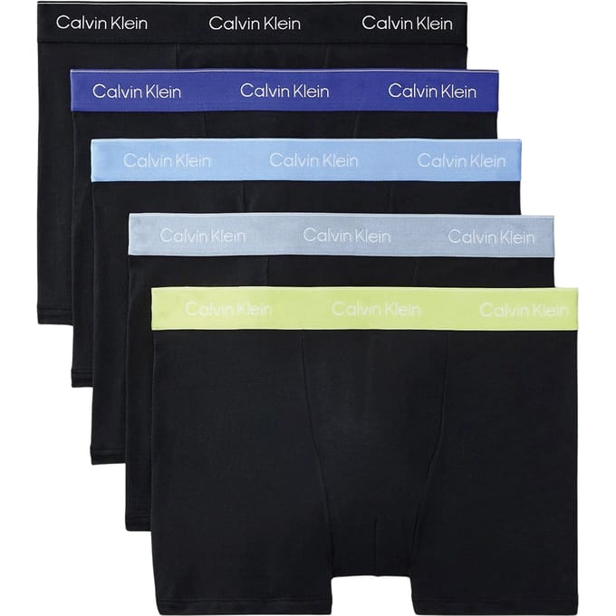 Calvin Klein Icon Cotton Stretch Trunk Boxershorts Heren (5-pack)