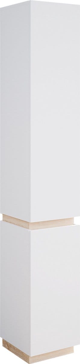 Vicco Gloria Badkamerkast – 33 x 197.5 cm met 2 deuren Wit