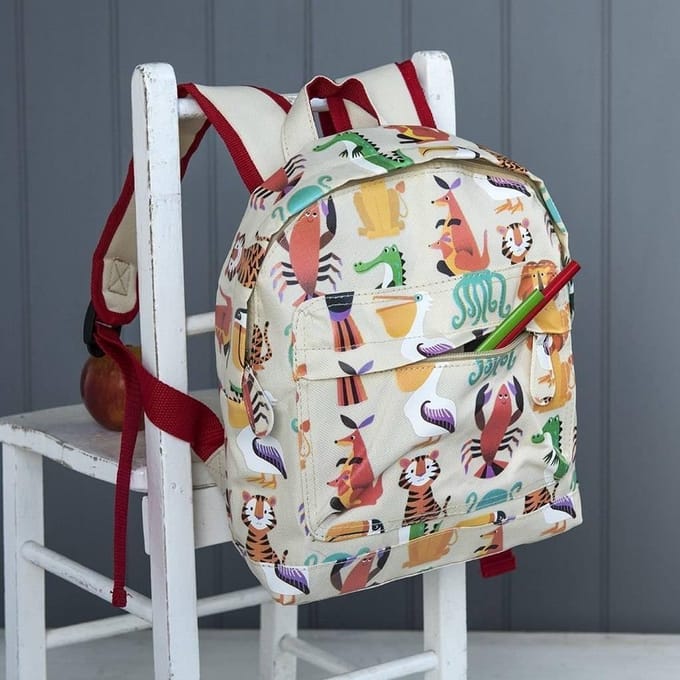 Rex London Mini Kinderrugzak 10 liter - Colourful Creatures