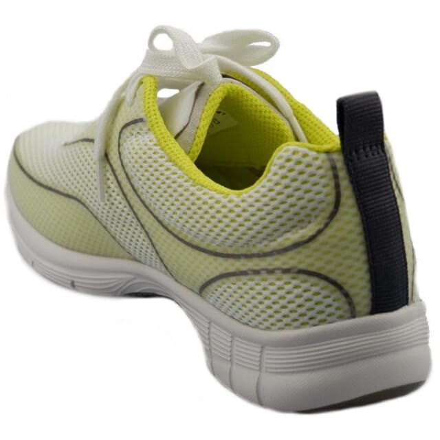 Gabor rollingsoft sensitive 64.353.41 - dames rollende wandelsneaker - Geel - maat 37 (EU) 4 (UK)