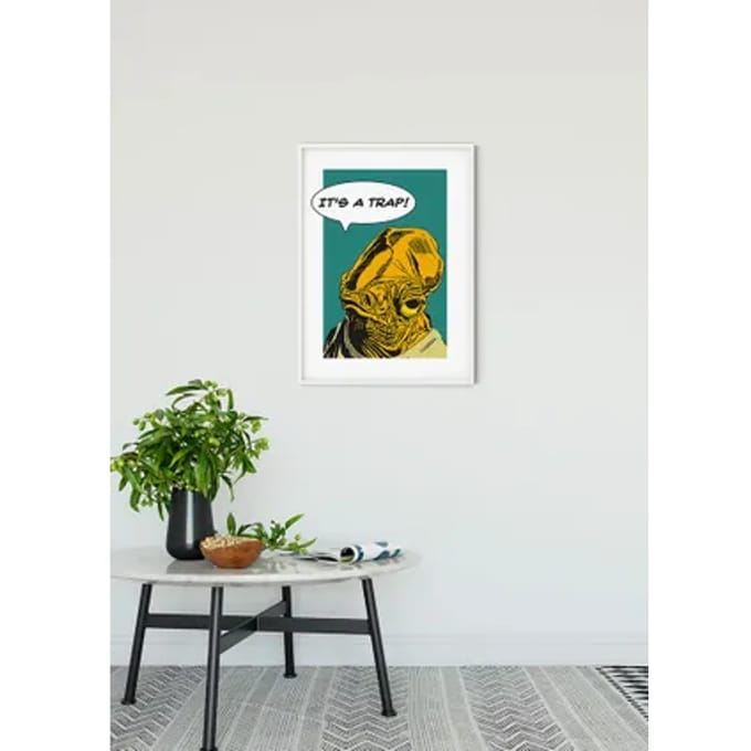 Komar Poster Star Wars Classic Comic Quote Ackbar 30 X 40 Cm