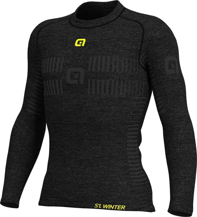 Ale Base Layer Lange Mouwen Wool - Grijs - S/M - Valt klein
