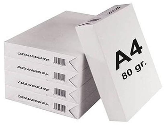 Papier A4 80 g/m² - 2500 vellen wit voor printer en kopieën