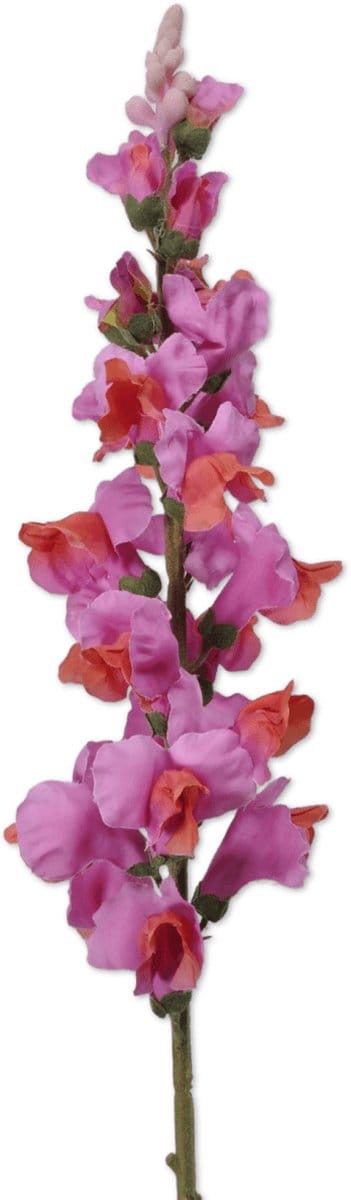 Viv! Home Luxuries Leeuwenbek - kunstbloem - roze - 96cm